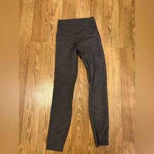 Gray Women’s Lululemon leggings, size 2